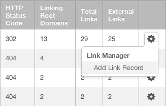 Add Link to Link Manager