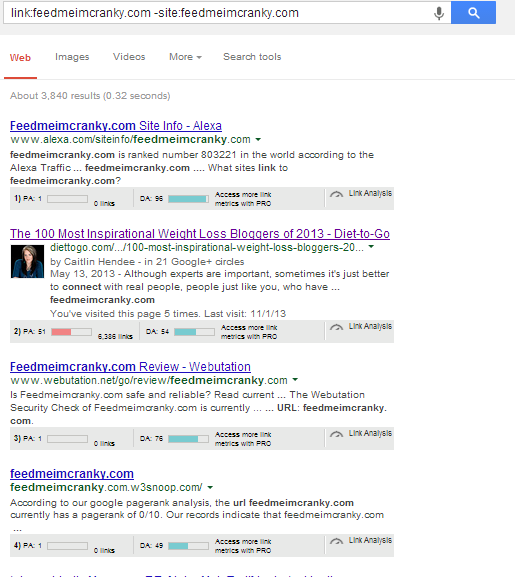 branded mentions - Google SERP