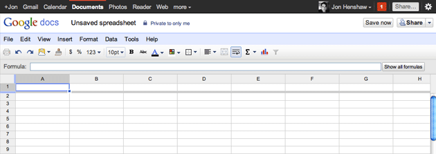 Notifications in Google Docs