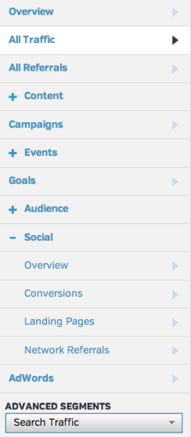 Advanced Segments in Google Analytics