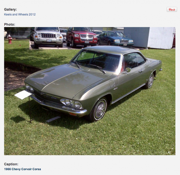 corvair at keels - Google SERP