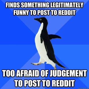 Socially Awkward penguin