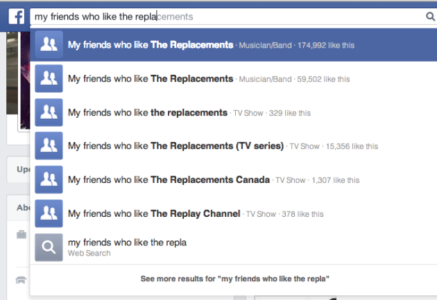 facebook-graph-search example