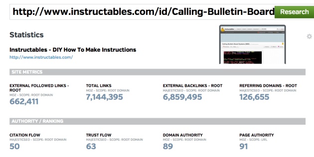 External Link Building Example