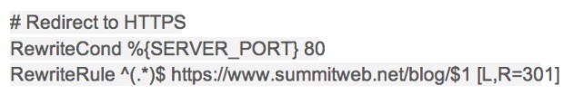 HTTPS Redirects