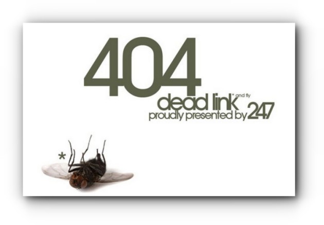 404 Error Page design inspiration