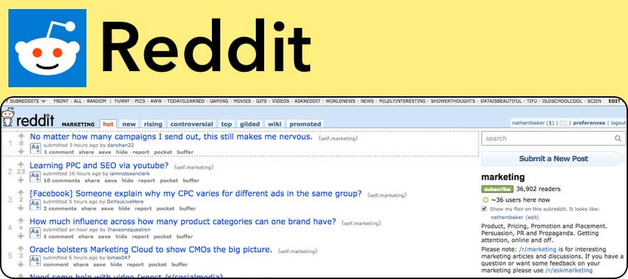 Reddit marketing upvote website