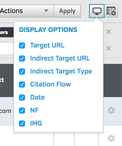 Display Options in Raven