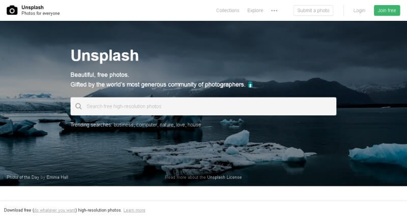 Unsplash -Free Engaging Images 