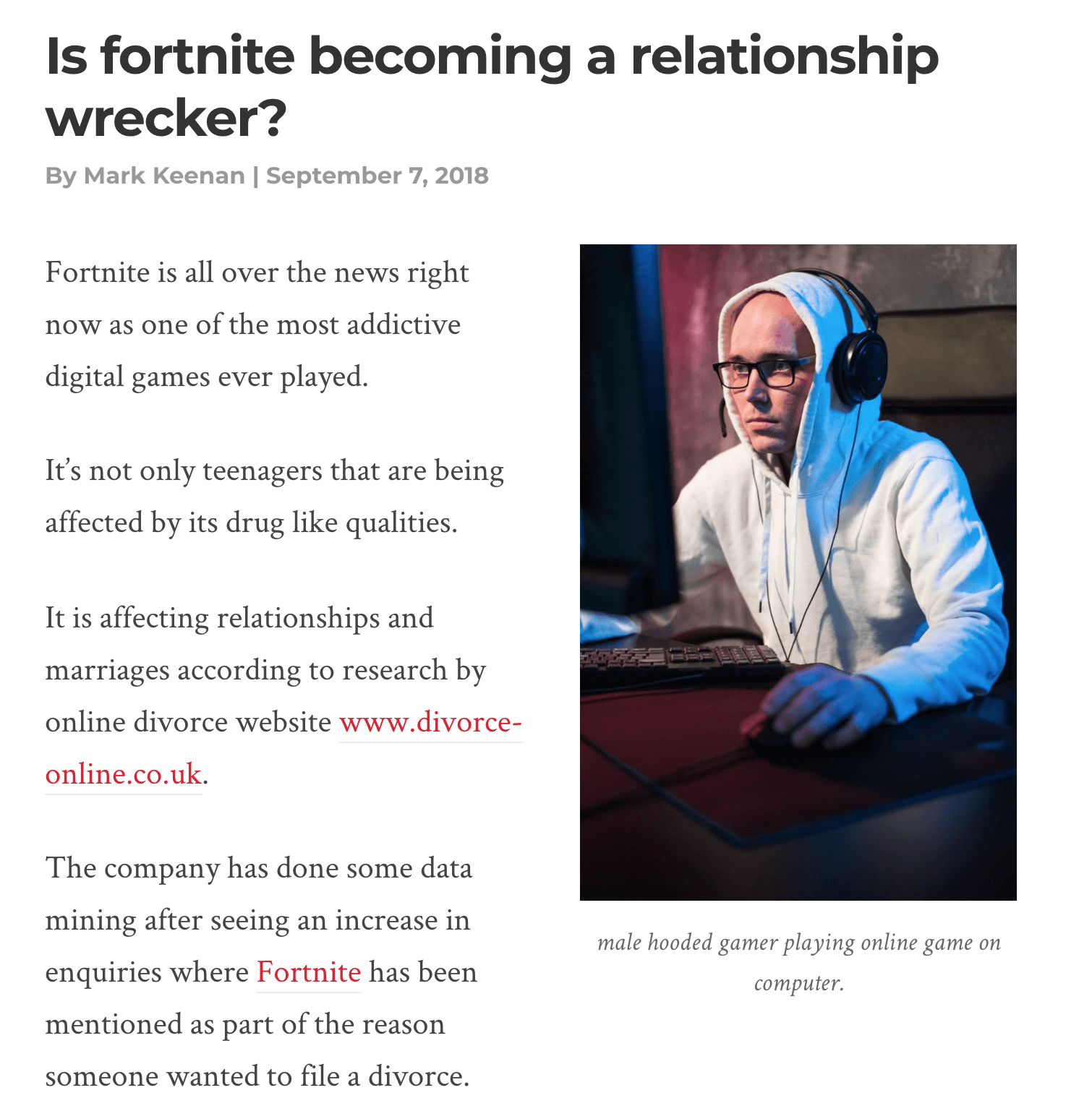 Is Fortnite Ruining Relationships?