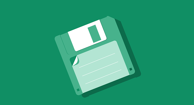 During the floppy disc era getting things online was hard and mainly geeks did it.