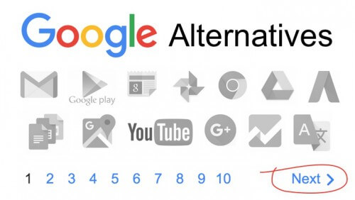 Googel Alternatives